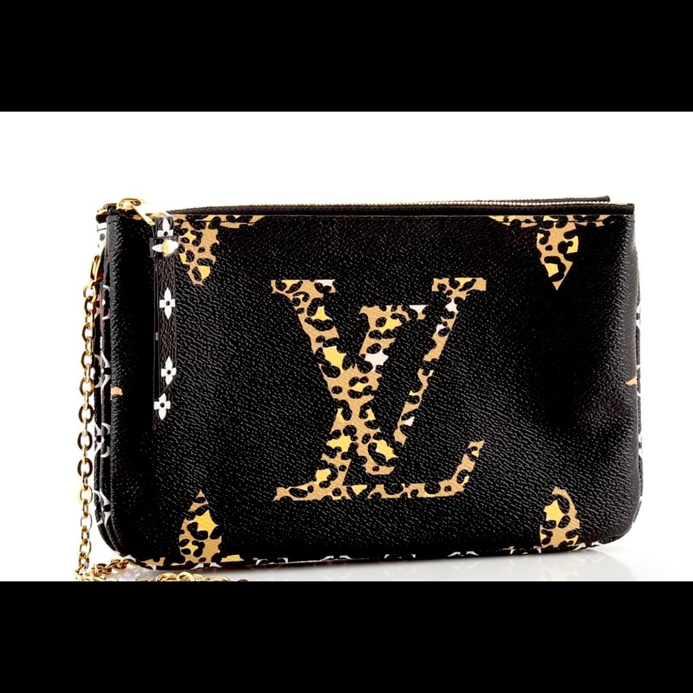 Sold❤️SOLD❤️‍🔥LOUIS VUITTON MONOGRAM POCHETTE DOUBLE ZIP